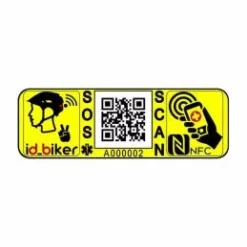Id_biker Etiqueta Identificativa Inteligente Id_sticker