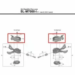 Shimano Tapa Inferior SLX SL-M7000