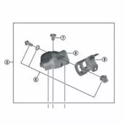 Shimano Tapa Maneta SL-M8000 I-SPEC-II