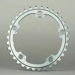 Absolute Black Winter Oval Road 2X BCD 110/5 2 Absolute Black Winter Oval Road 2X BCD 110/5 - Imagen 2