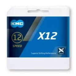 KMC X12 Silver/Black -Accesorios para bicicletas comercio x12 silver black 3